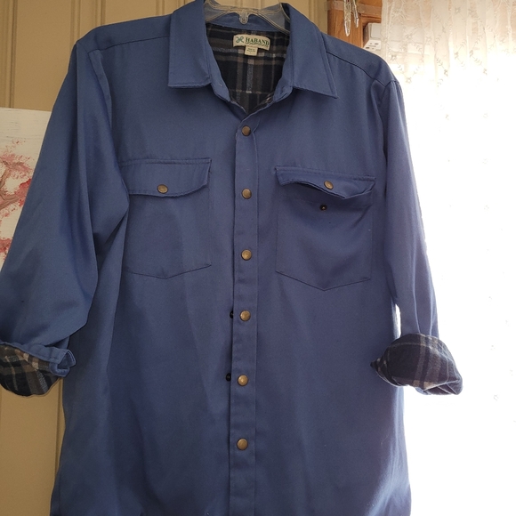 cornflower blue shacket - Picture 7 of 8